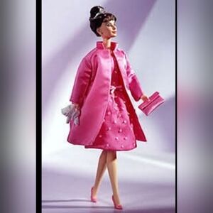 Audrey Hepburn Barbie in Pink Breakfast At Tiffany's NRFB